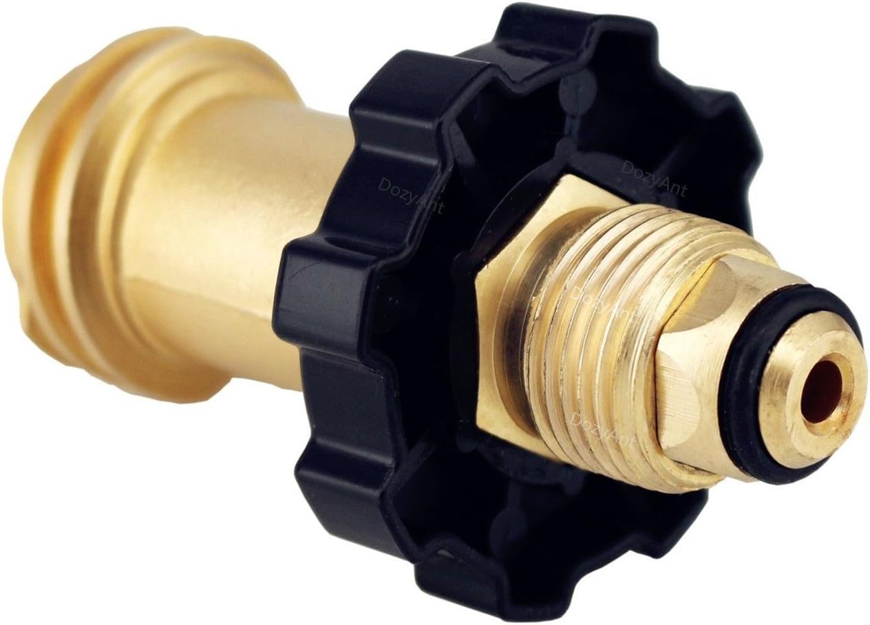 Universal Fit Propane Tank Adapter Converts POL to QCC1 / Type 1 with Wrench, Propane Hose Adapter Old to New Connection Type - Image 3