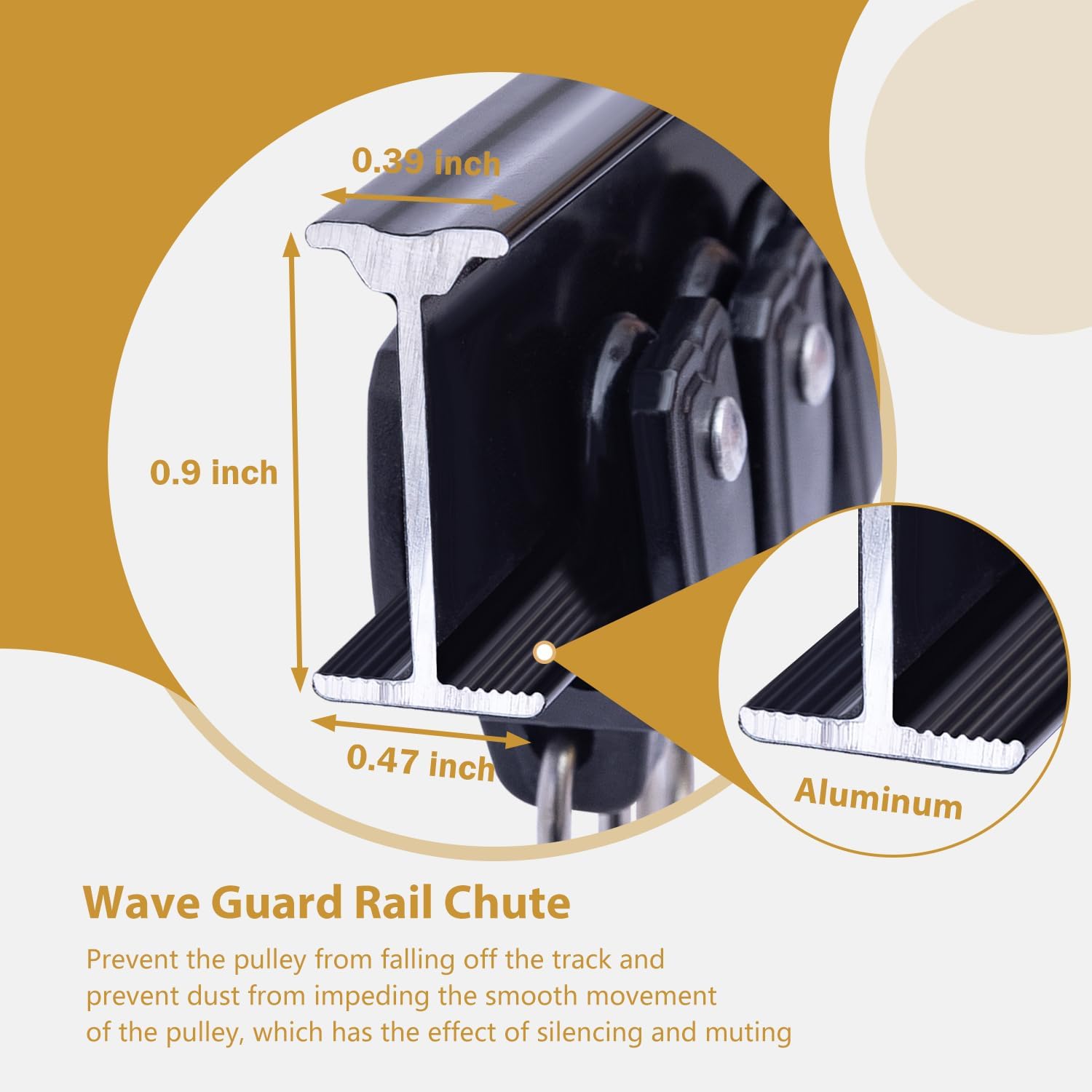 Bendable Ceiling Curtain Track Ceilings Mount or Wall Mounted Heavy-Duty Room Divider Curtains Rails for Living room Bedroom Shower Privacy RV Garage Dividers with Clips，Black 15 FT - Image 3