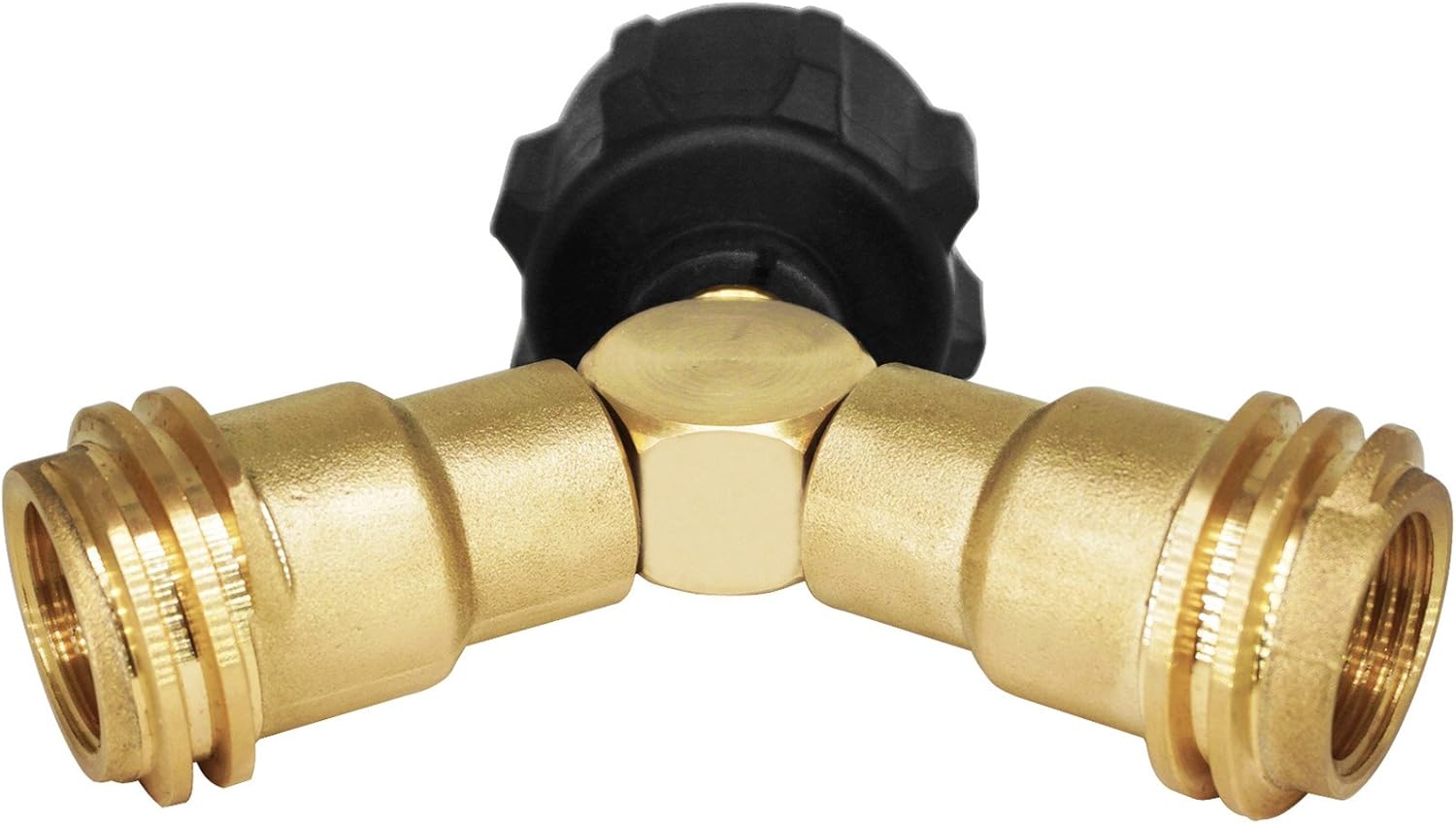Propane Splitter, 2 Way LP Gas Adapter Tee Connector for 20lb Propane Tank Cylinder, Work with BBQ Grills, Camping Stoves, Gas Burners, Heater - Image 4