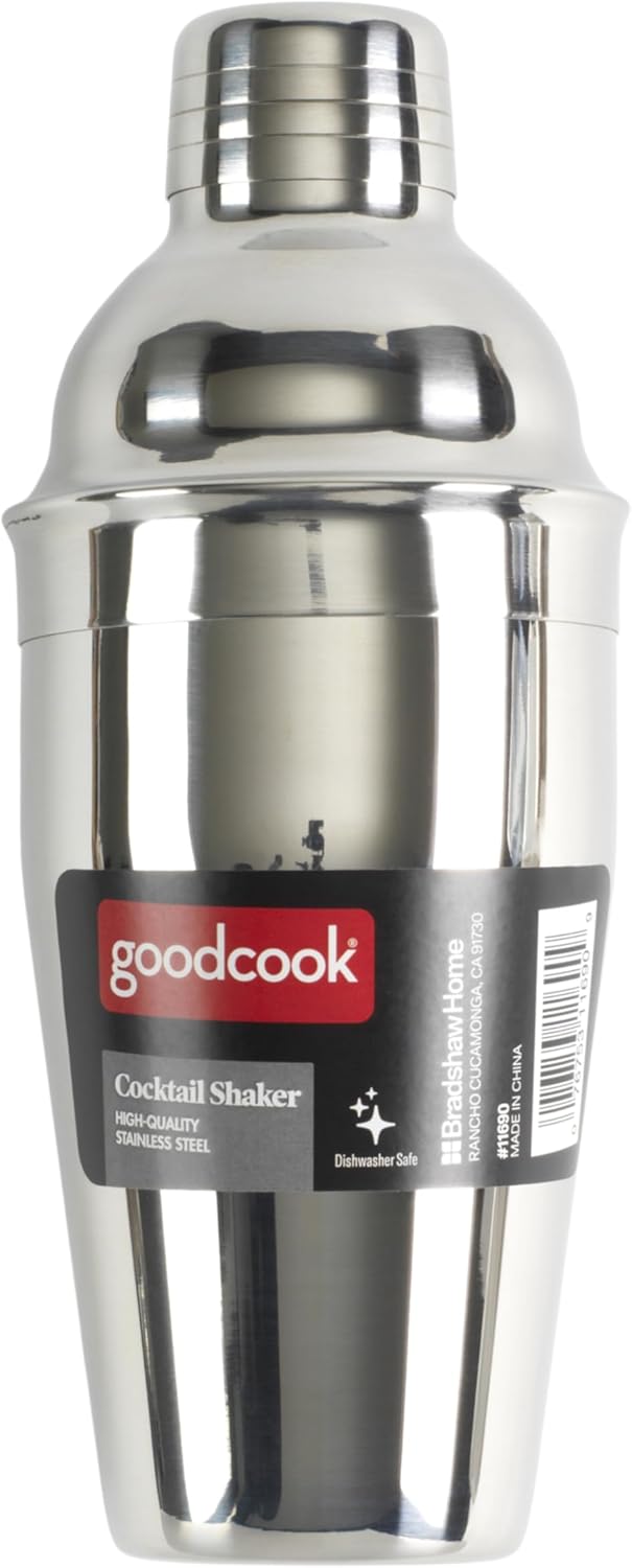 Gourmet 16oz Stainless Steel Cocktail Shaker with 1oz Jigger Cap, Bar Tool with Built-in Strainer, Freezer Safe Drink Mixer, Professional Shaker for Cocktails and Mixed Drinks - Image 6