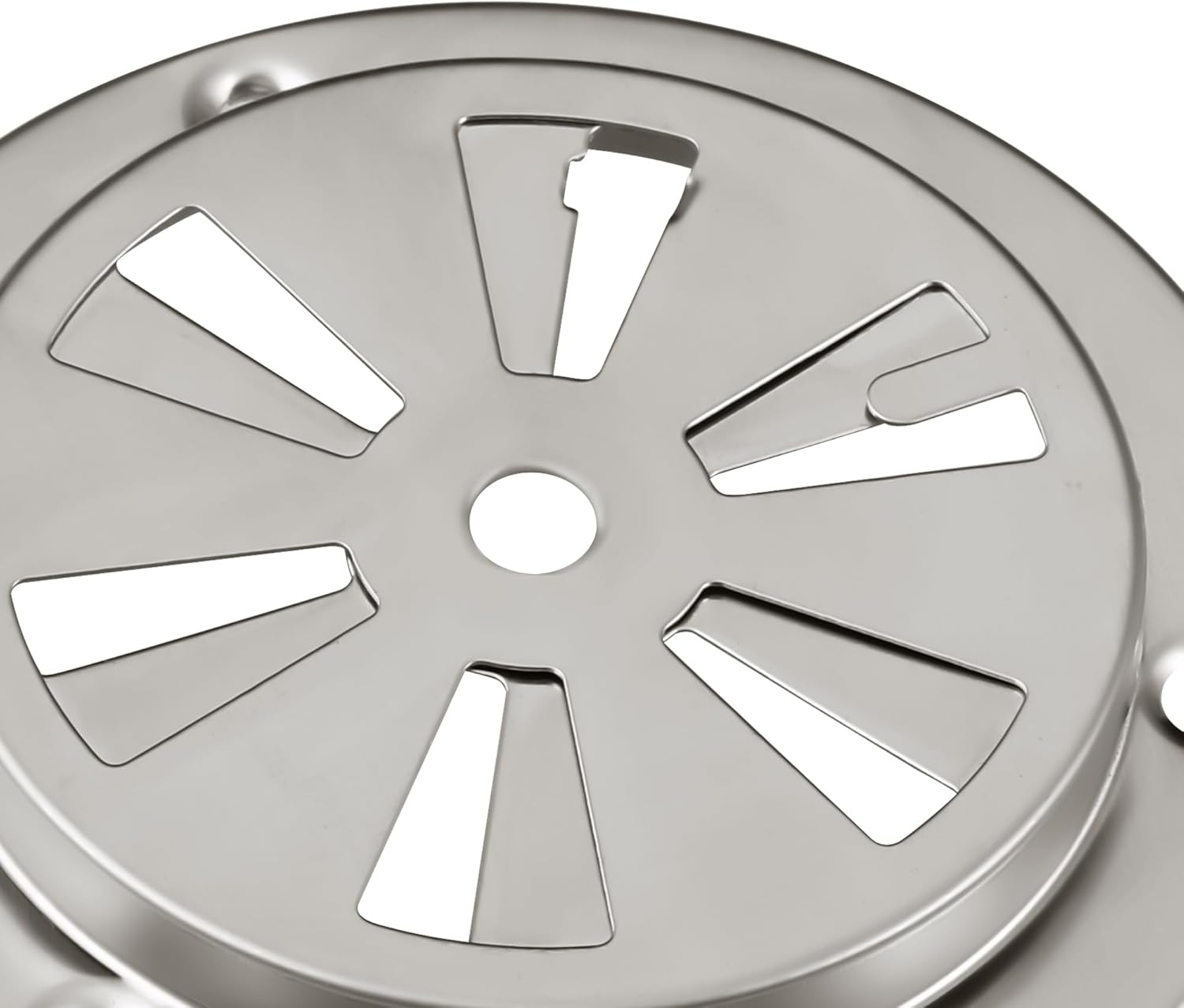 Stainless Steel BBQ Smoker Air Vent - Adjustable Grill Damper for Controlling Airflow - Replacement Parts for Grill and Smoker Vents - 8 Packs - Image 7