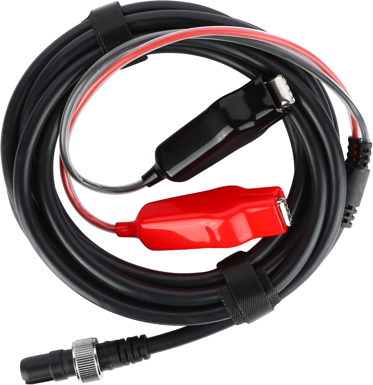 Electric Fishing Reel Power Cord - 10Ft Battery Connection Cable Fits for Daiwa Tanacom 1000 750 500, Seaborg 500MJ, Shimano, BeastMaster, Leobritz, ForceMaster - Image 1