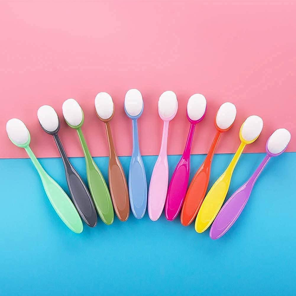 22 Pcs Color Coded Handle Ink Blending Brushes Set Tool Blender for Crafts Card Making（Brush Head Width Size 0.85 Inches） - Image 8