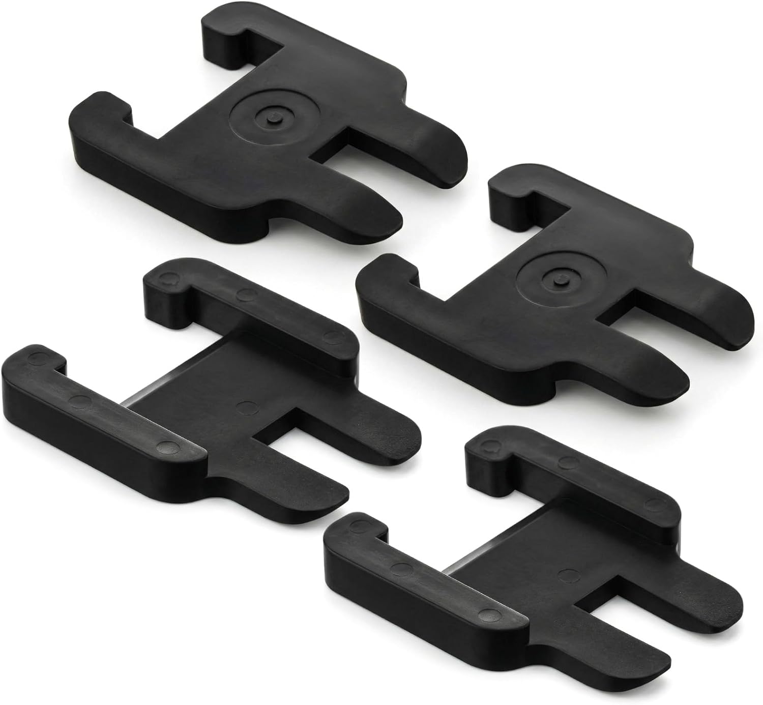 4 Pcs Sway Bracket Jacket Bulk Compatible with E2 Hitch Sway Control Brackets 6k 8k 10k 12k 14k Weight Distribution Hitch Parts Bar for RV Noise Reduction Eliminate Creaking Wear 2 x 0.5 Inch - Image 1