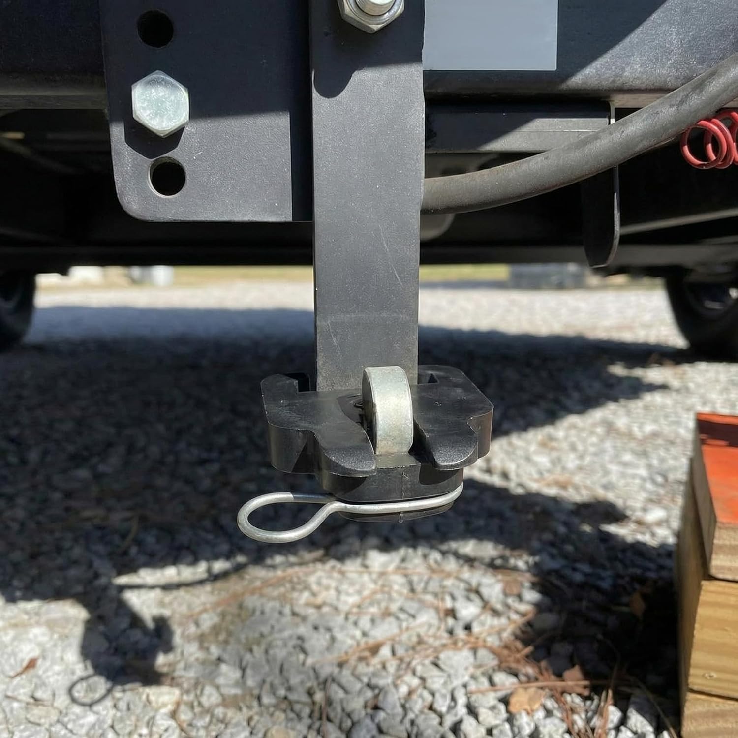 4 Pcs Sway Bracket Jacket Bulk Compatible with E2 Hitch Sway Control Brackets 6k 8k 10k 12k 14k Weight Distribution Hitch Parts Bar for RV Noise Reduction Eliminate Creaking Wear 2 x 0.5 Inch - Image 6