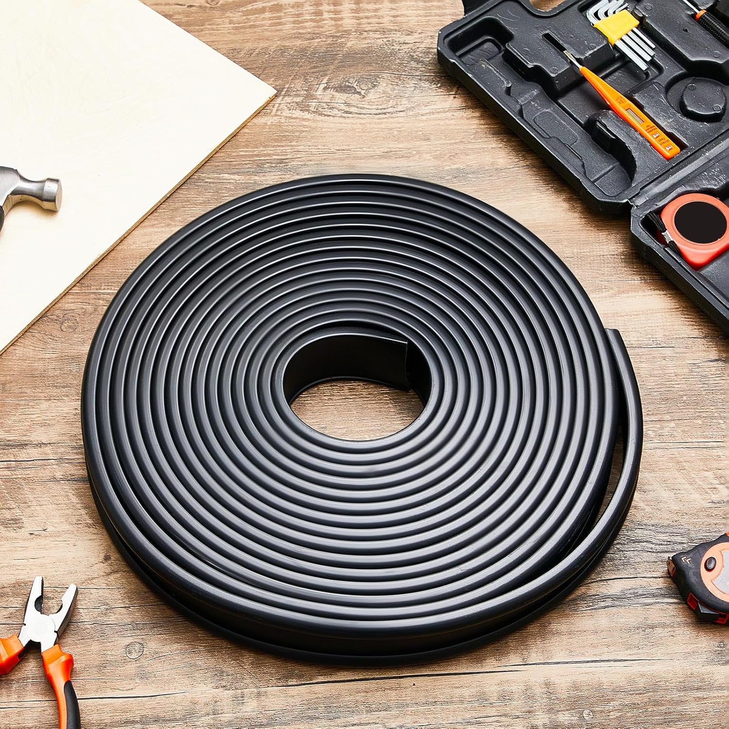 2 Inch Fuel Tank Strap Isolator 6 Feet Length Gas Tank Seal Strap Insulator Rubber for Most Semi Trucks - Image 7
