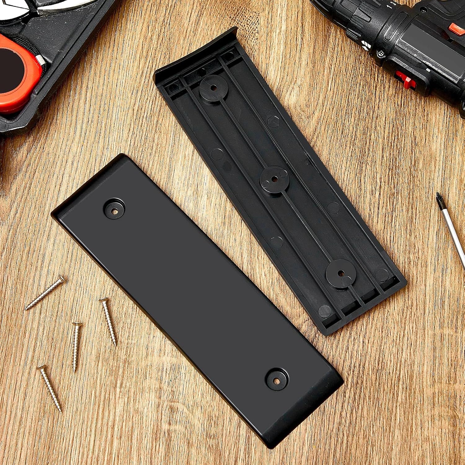 10 Pcs Boat Trailer Bunk Slide Pads and Boat Trailer Glide Bunk Enders 10.25'' x 3.1'' Boat Trailer Bunk Slicks for Easier Launching and Loading Boat Trailer Parts and Accessories - Image 7