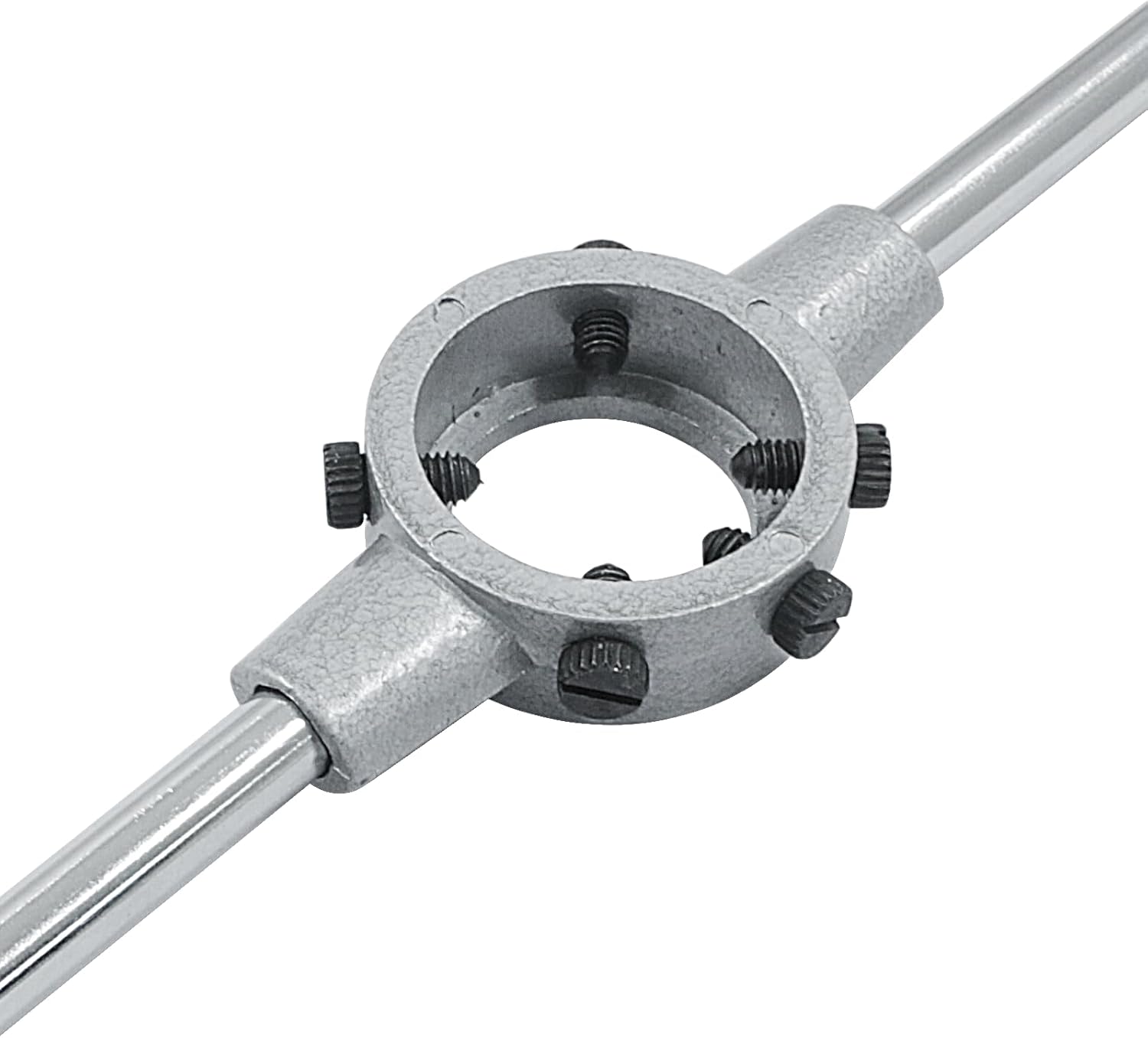 1-1/2 Inch (38mm) Die Stock Handle Wrench, M12-M14 Adjustable Die Wrench Handle Holder, Heavy Duty Round Die Holder - Image 3