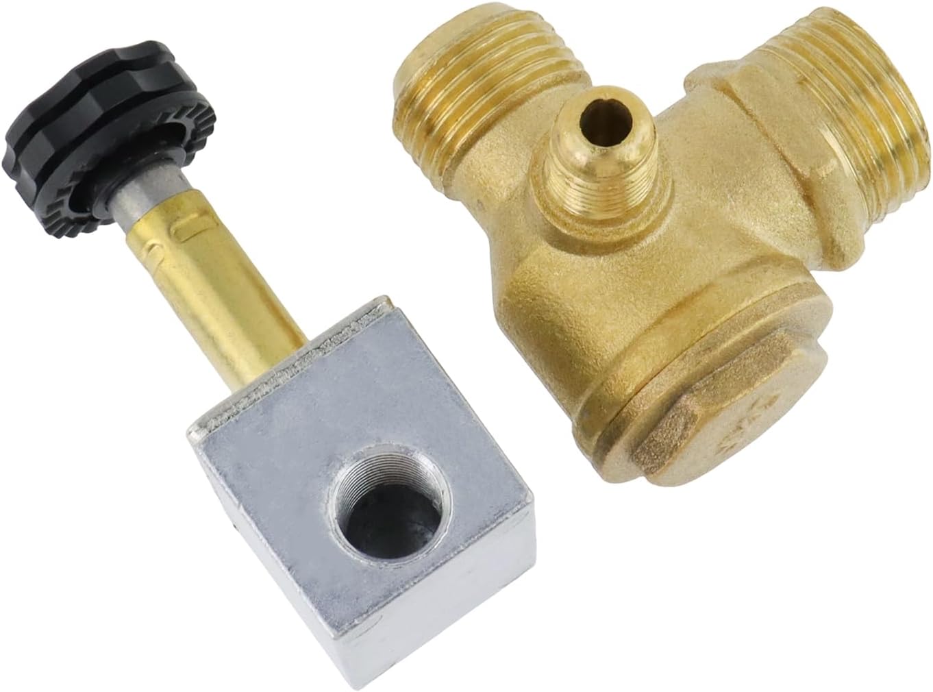 Electric Solenoid Air Valve Body 1.5KW Aluminum Power-Off Vent Exhaust Valves Body with 3 Way Valve for Air Compresspor - Image 3