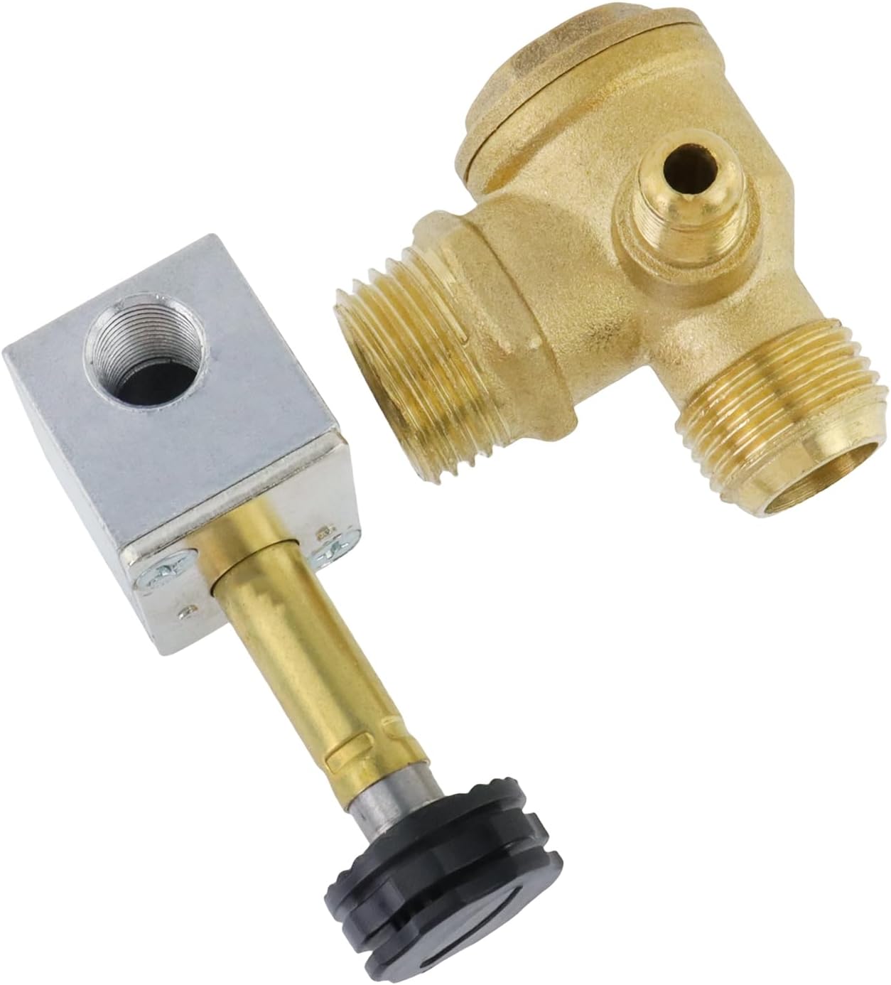 Electric Solenoid Air Valve Body 1.5KW Aluminum Power-Off Vent Exhaust Valves Body with 3 Way Valve for Air Compresspor - Image 4