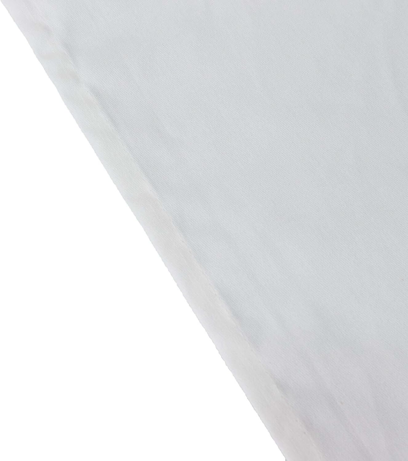 Efavormart White Cotton Blend Round Tablecloth 120