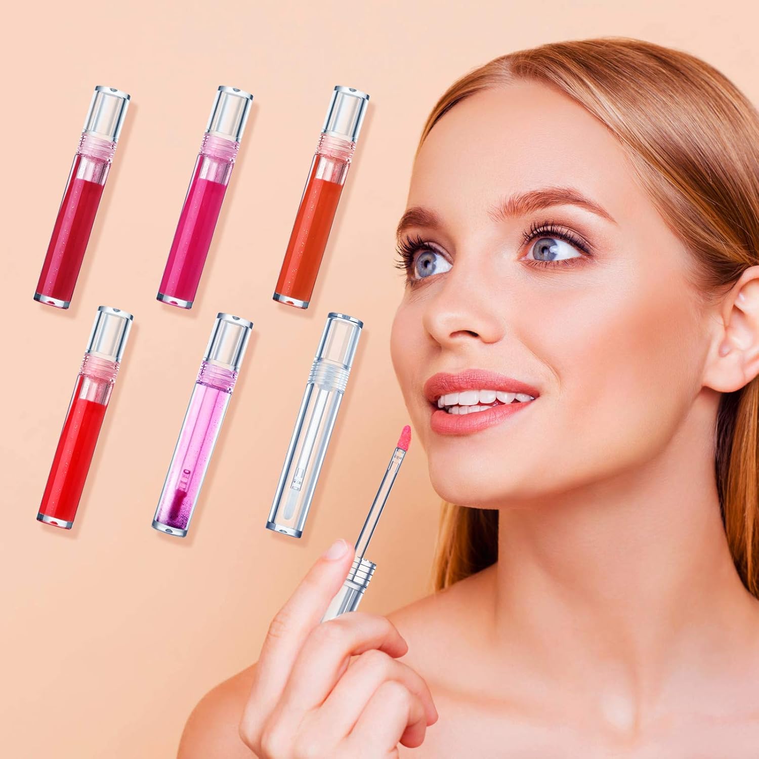 30 Pieces Empty Lip Gloss Tubes 5 ml Transparent Lip Gloss Containers Clear Refillable Lipstick Container Lip Balm Bottles Eyelash Growth Liquid Tube Cosmetic Container with Rubber Stoppers - Image 6