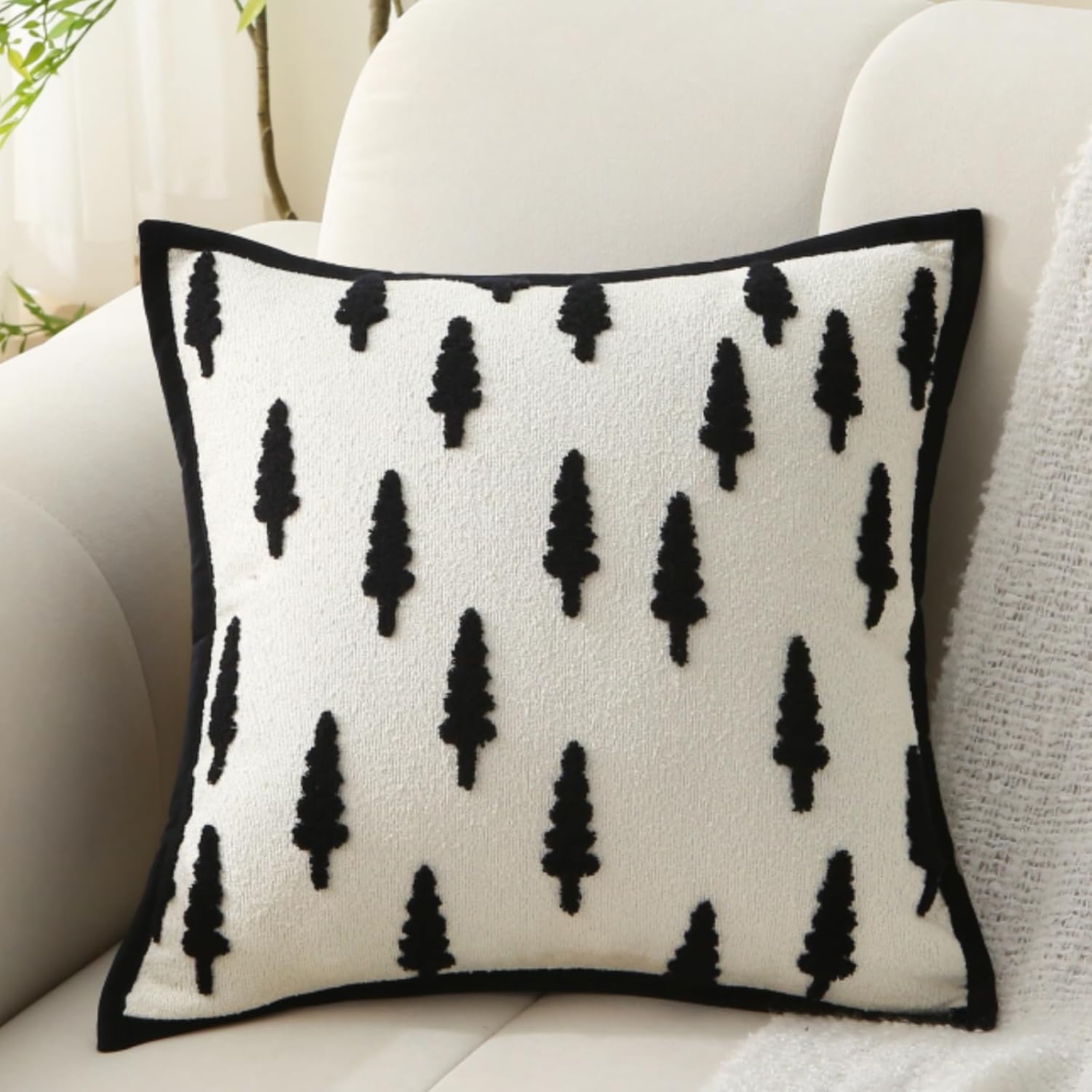 Boho Decorative Throw Pillows with Inserts, 18