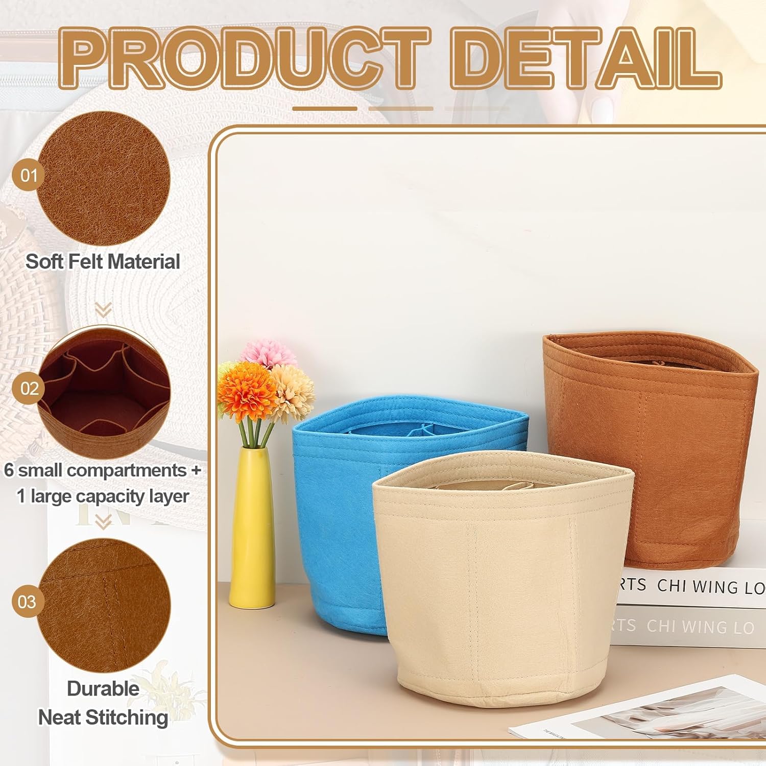 Purse Organizer Insert, 8