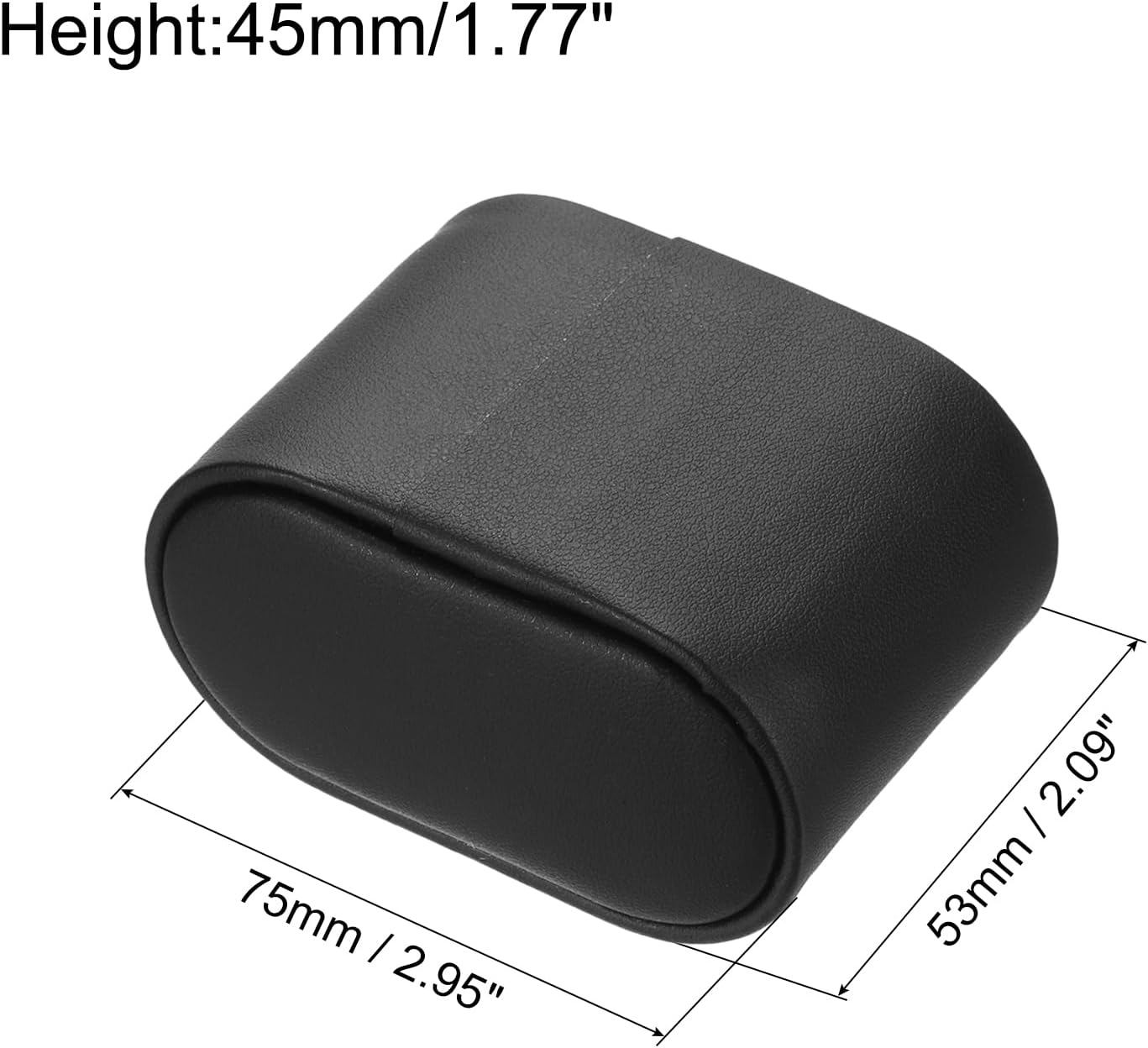 6Pcs Bracelet Watch Pillow PU Leather Jewelry Display Pillows for Watch Box Bangle Cushions Display Storage (2.95