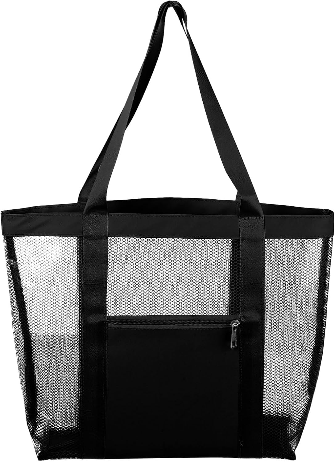 Mesh Beach Tote Bag, 1Pcs 13