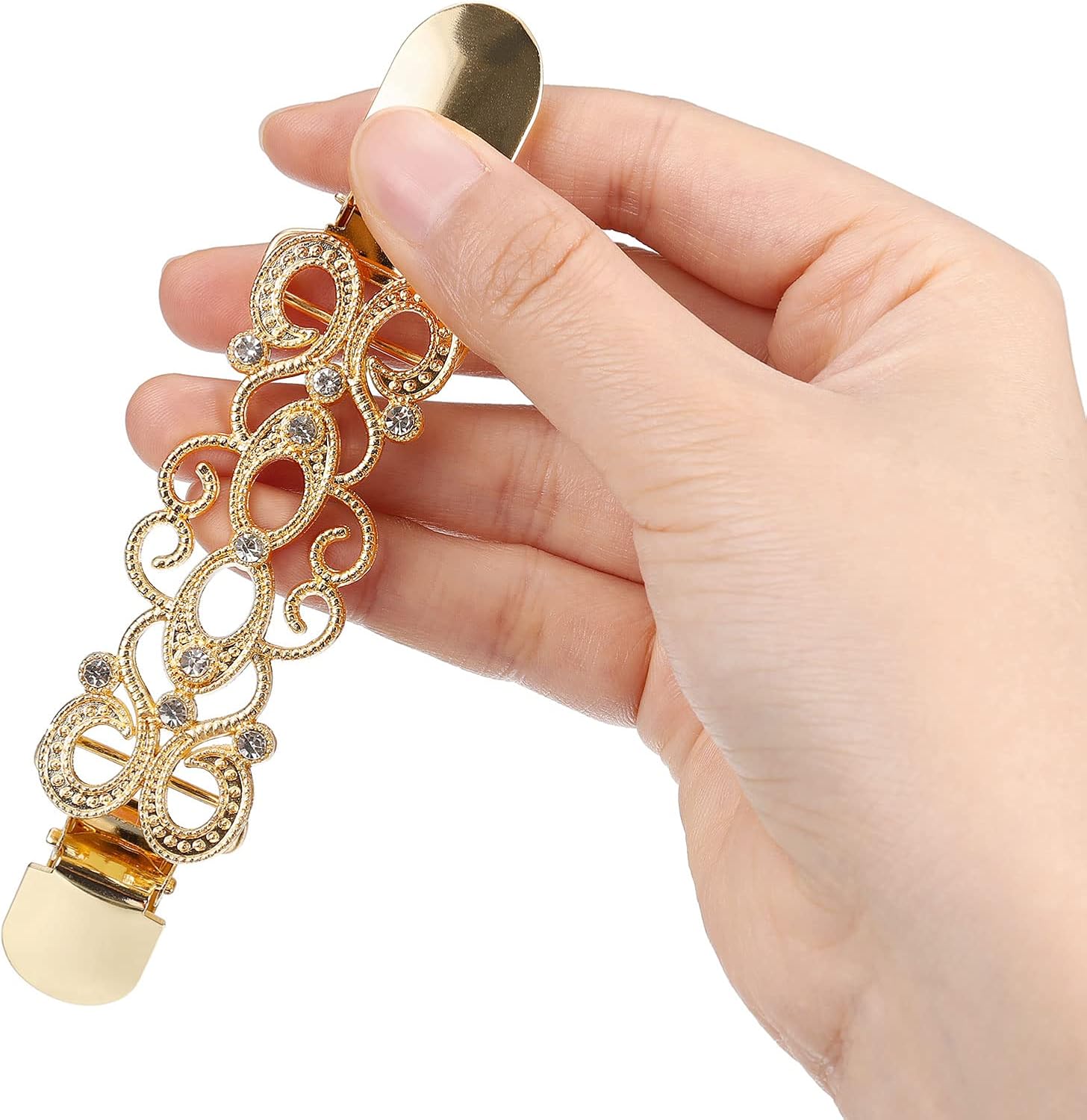 Retro Sweater Clips Vintage Dress Clips Back Cinch Clip Cardigan Collar Clips Scarf Clips Shawl Clasps - Image 4