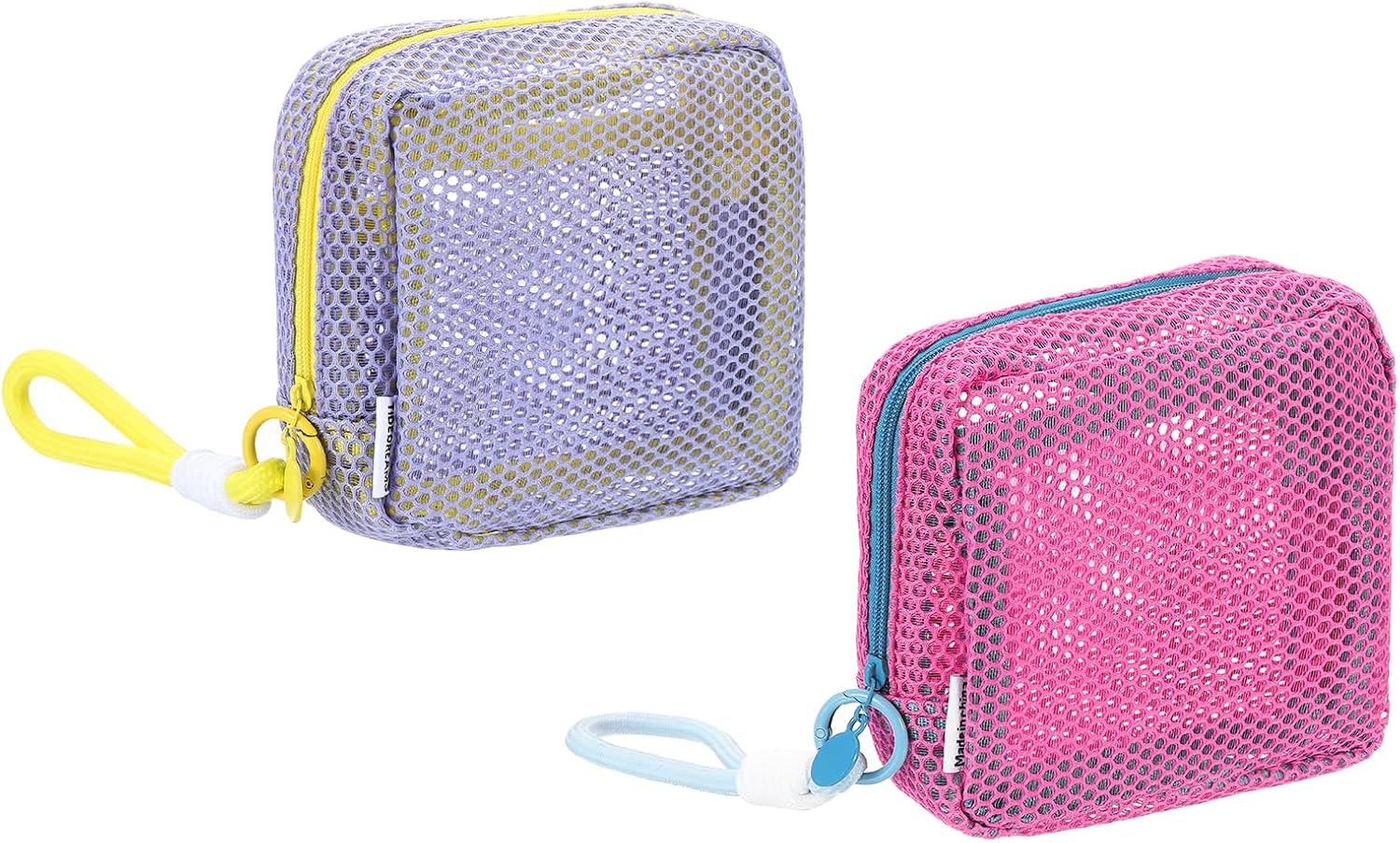 2Pcs Mesh Makeup Bag, 4.7