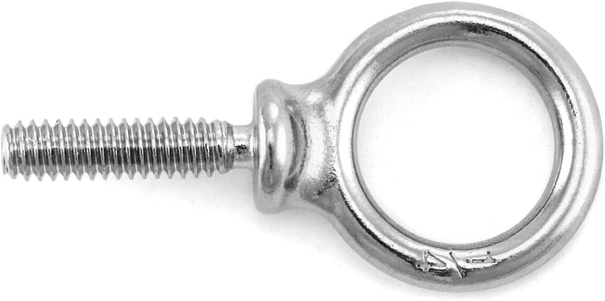 Eye Bolt, 20 Pack 1/4