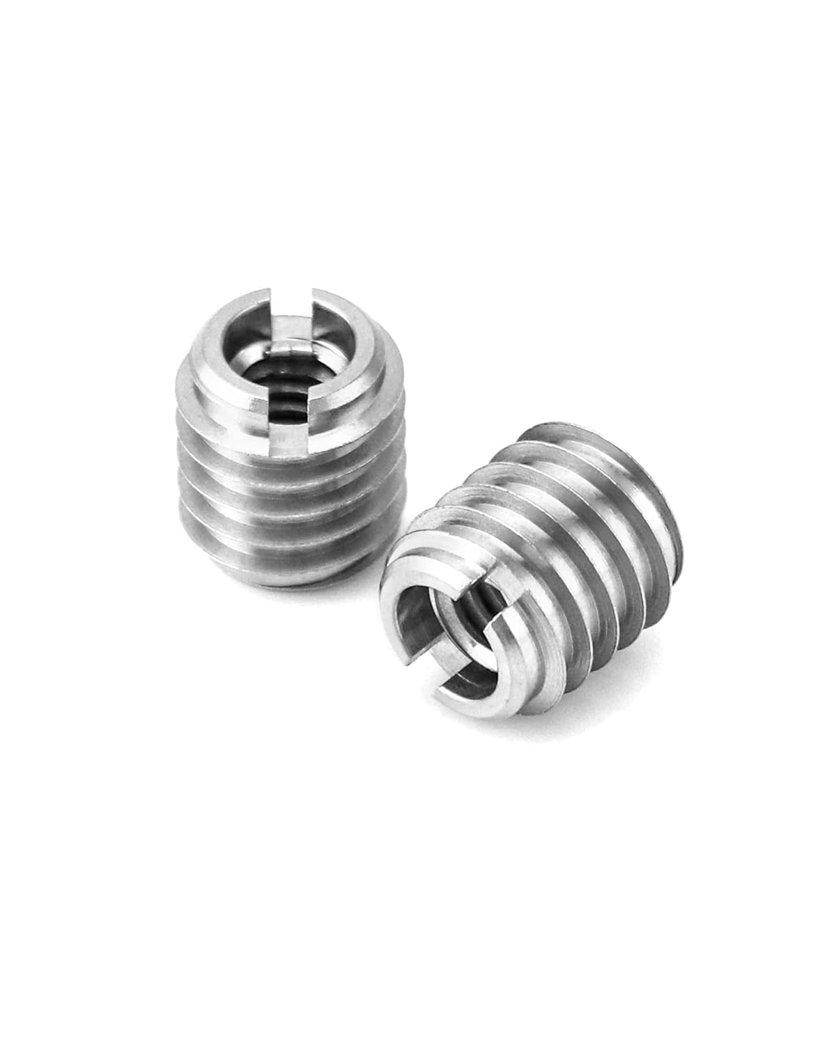Stainless Steel Threaded Insert for Hard-Wood, 1/4-20 Internal Threads 20 Pack 5/8