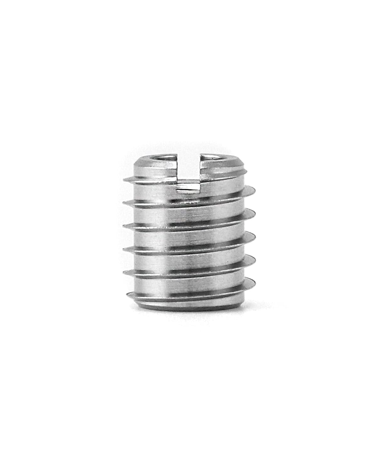 Stainless Steel Threaded Insert for Hard-Wood, 1/4-20 Internal Threads 20 Pack 5/8