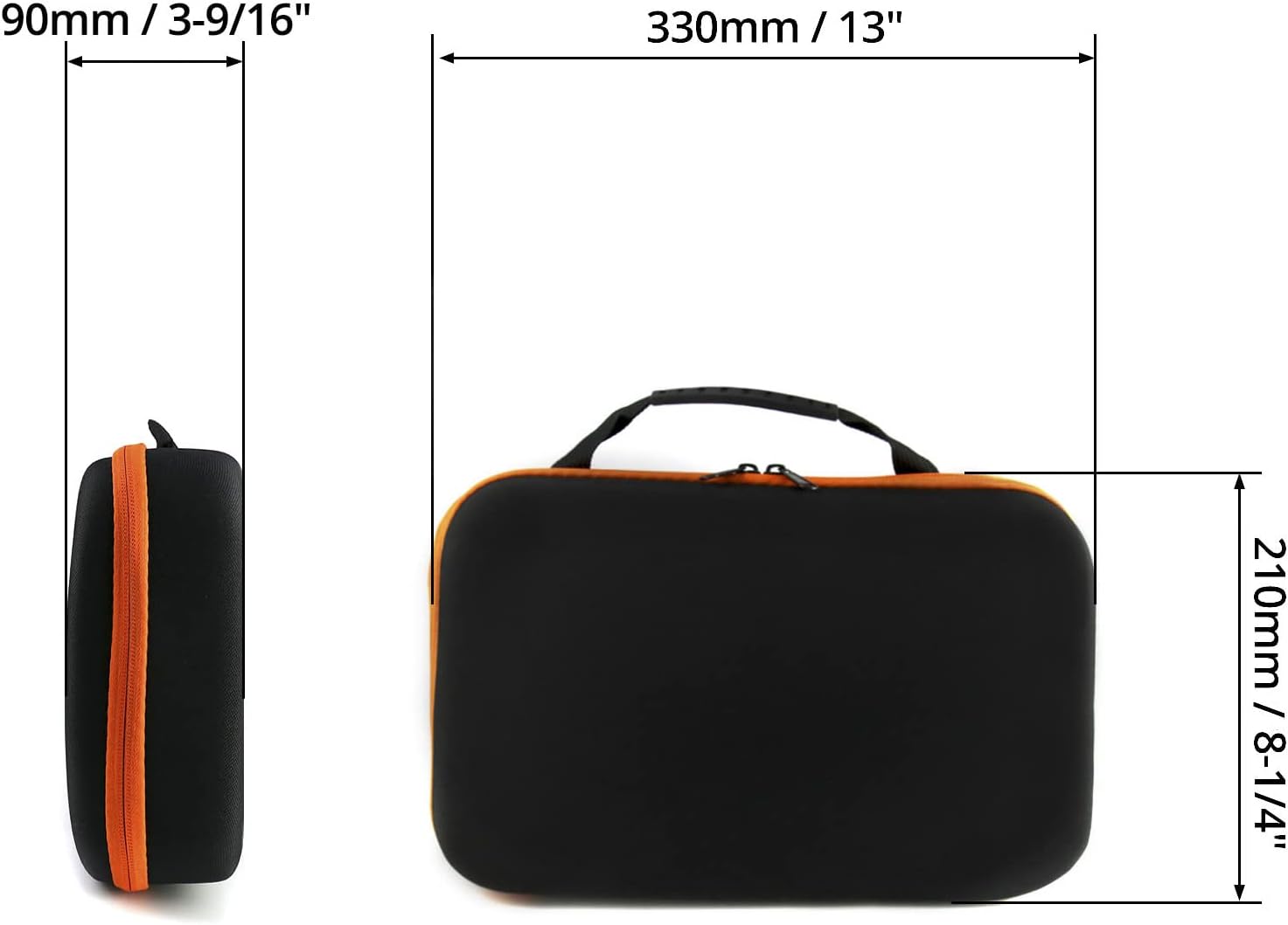 Compact Tool Storage Case 33×22.5×9cm – Shock‑Resistant Portable Organizer for Small Tools, Accessories & Sharpeners - Image 2