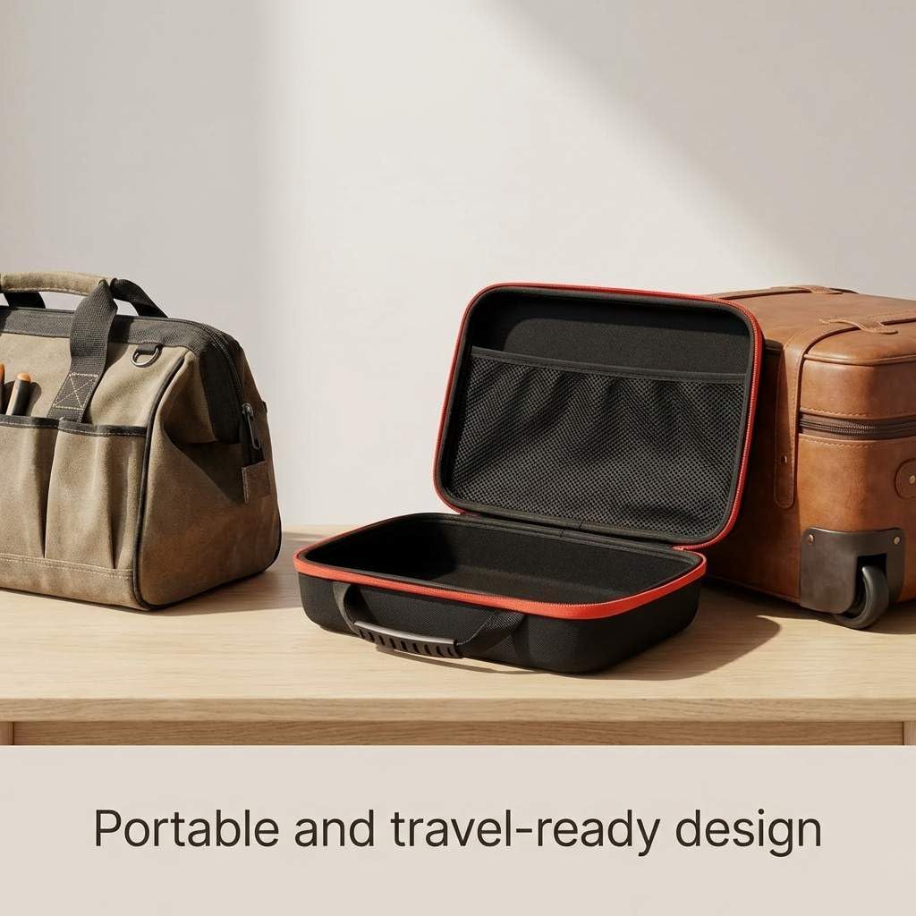 Compact Tool Storage Case 33×22.5×9cm – Shock‑Resistant Portable Organizer for Small Tools, Accessories & Sharpeners - Image 7