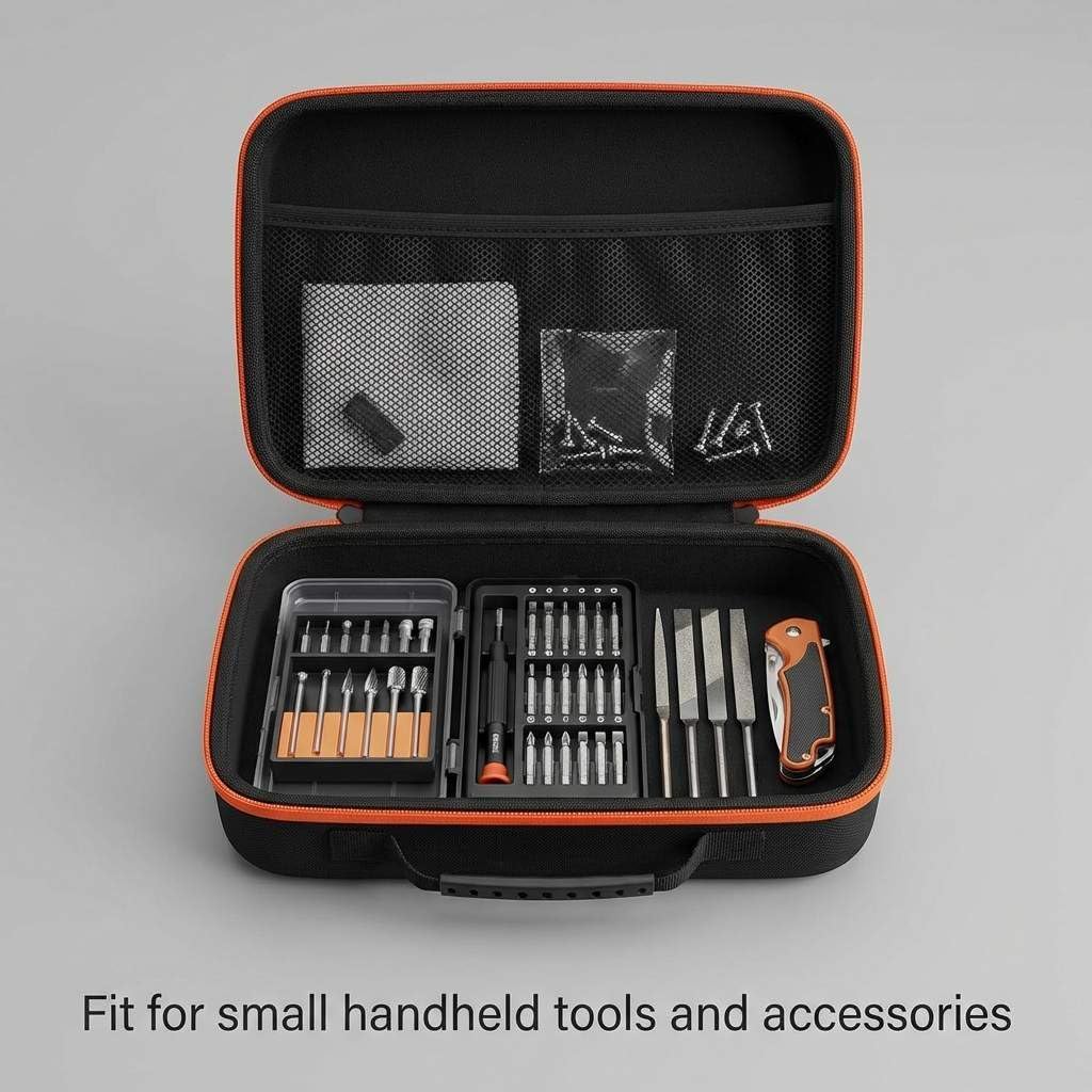 Compact Tool Storage Case 33×22.5×9cm – Shock‑Resistant Portable Organizer for Small Tools, Accessories & Sharpeners - Image 8