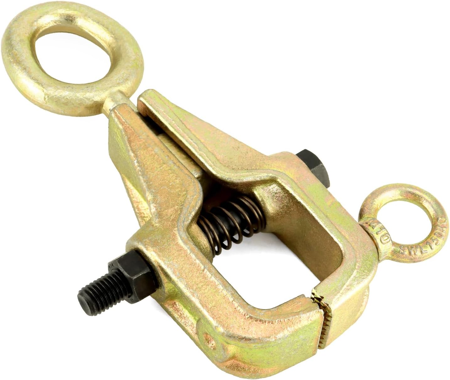 Auto Body Repair Pull Clamp, 5 Ton Top and Straight 2 Way Auto Body Clamps, Self Tightening Frame Pull Clamp for Automotive Car Vehicle Body Repair - Image 1