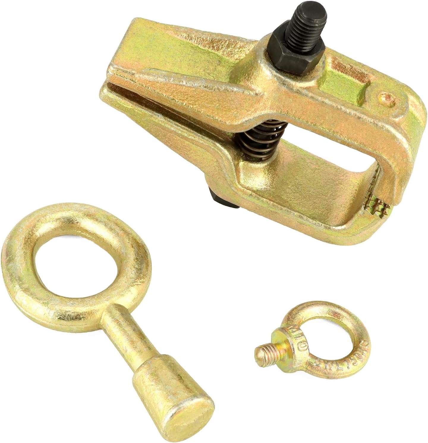 Auto Body Repair Pull Clamp, 5 Ton Top and Straight 2 Way Auto Body Clamps, Self Tightening Frame Pull Clamp for Automotive Car Vehicle Body Repair - Image 3