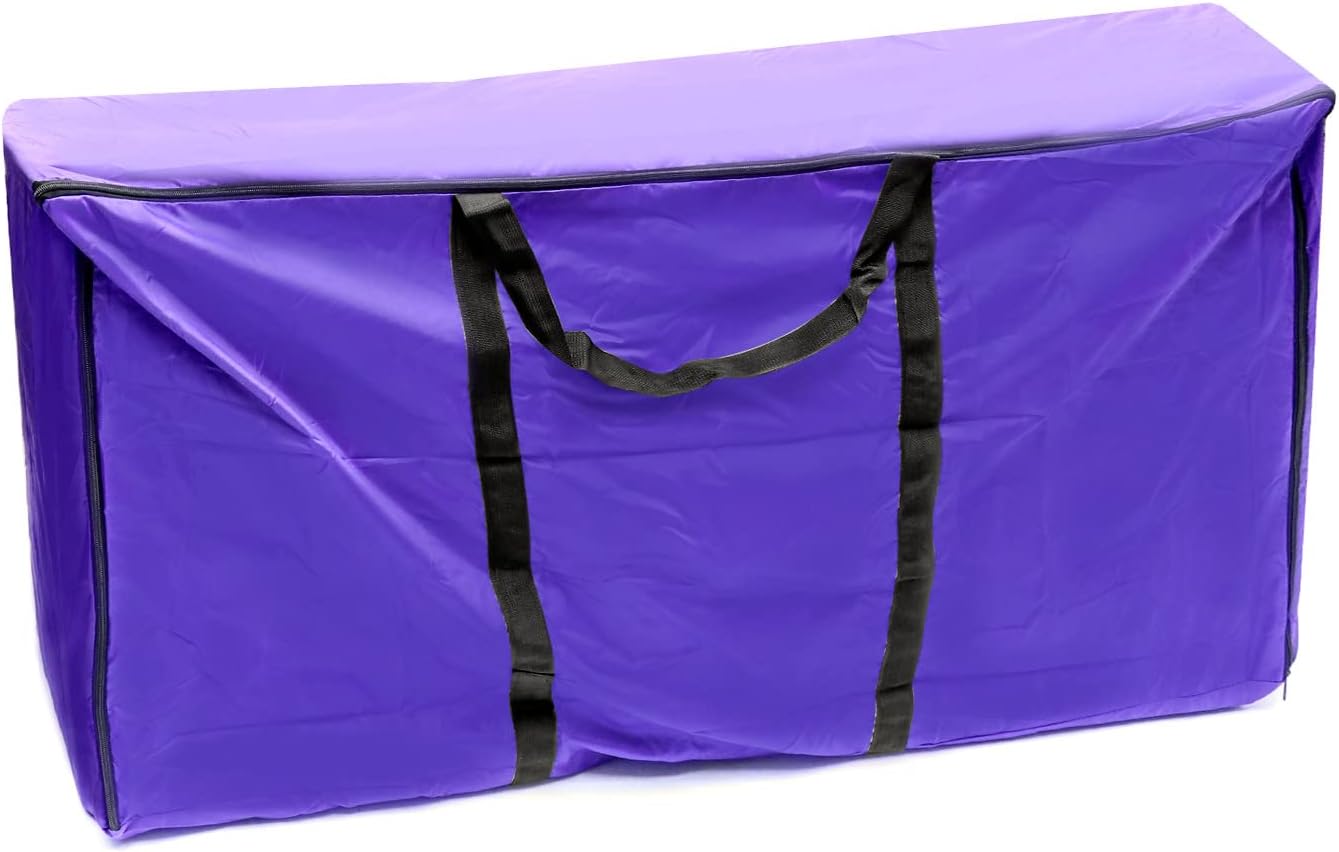 Hay Bale Storage Bag, 420D Horse and Livestock Hay Bale Bag, Large Tote Waterproof Collapsible Bag Hay Bale Tote Bag with Zipper - Image 1