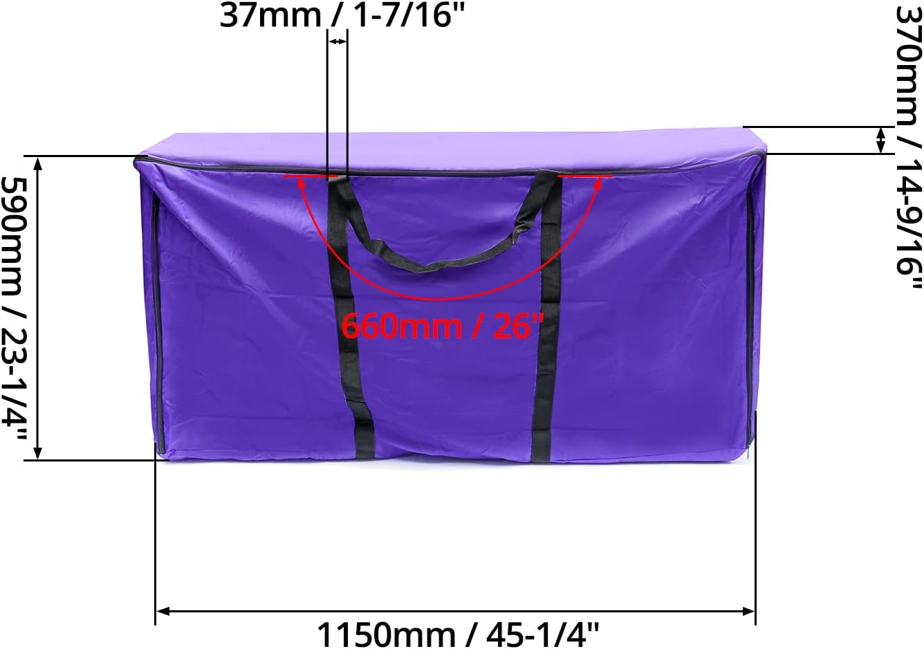 Hay Bale Storage Bag, 420D Horse and Livestock Hay Bale Bag, Large Tote Waterproof Collapsible Bag Hay Bale Tote Bag with Zipper - Image 6
