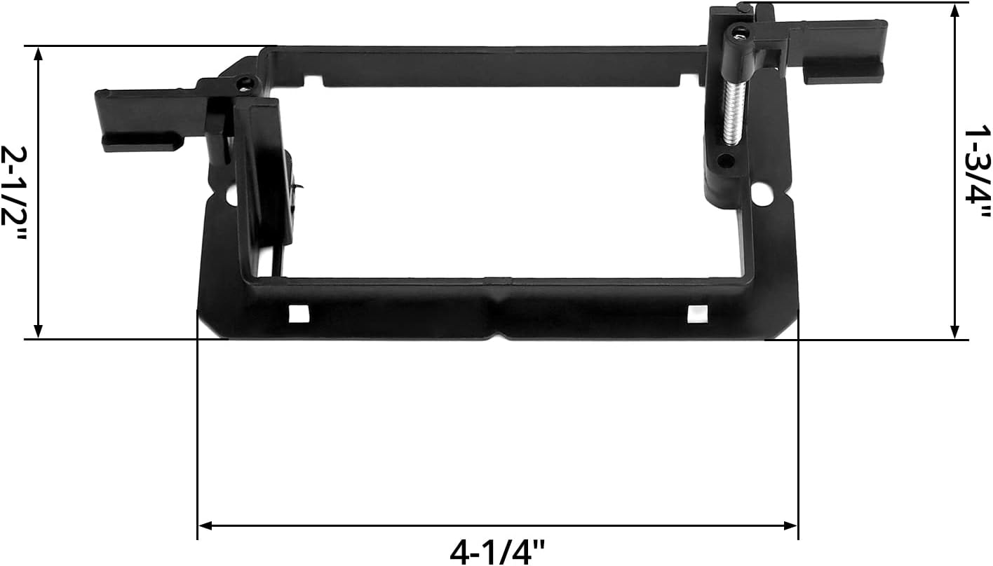 Low Voltage Mounting Bracket, 20 Pack 1 Gang Single Gang Drywall Mounting Wall Plate Bracket for Telephone Wires, Network Cables - Image 6