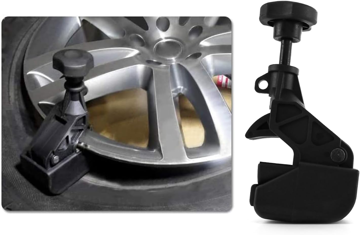 Tire Changer Bead Clamp, 2 Pack Heavy Duty Machine Wheels Tyres Parts Tool Rim Clamp - Image 5