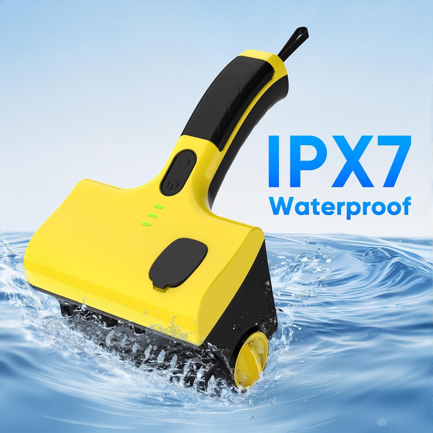 2 in 1 Electric Grill Brush, Cordless Electric Grill Cleaner for Outdoor Grill, 360° Rotating Cleaner Brush Head, Rechargeable Heavy Duty BBQ Grill Brush, IPX7 Waterproof - Image 5