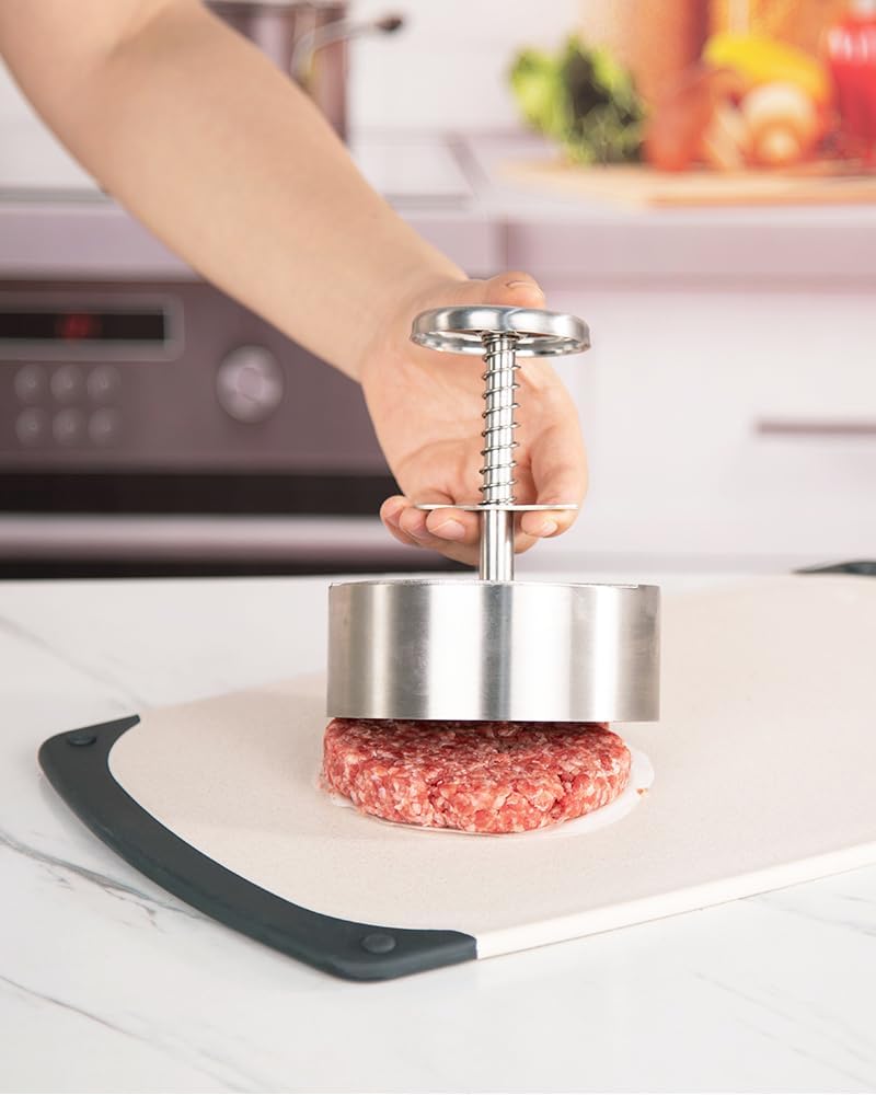 304 Stainless Steel Burger Press - 4.5