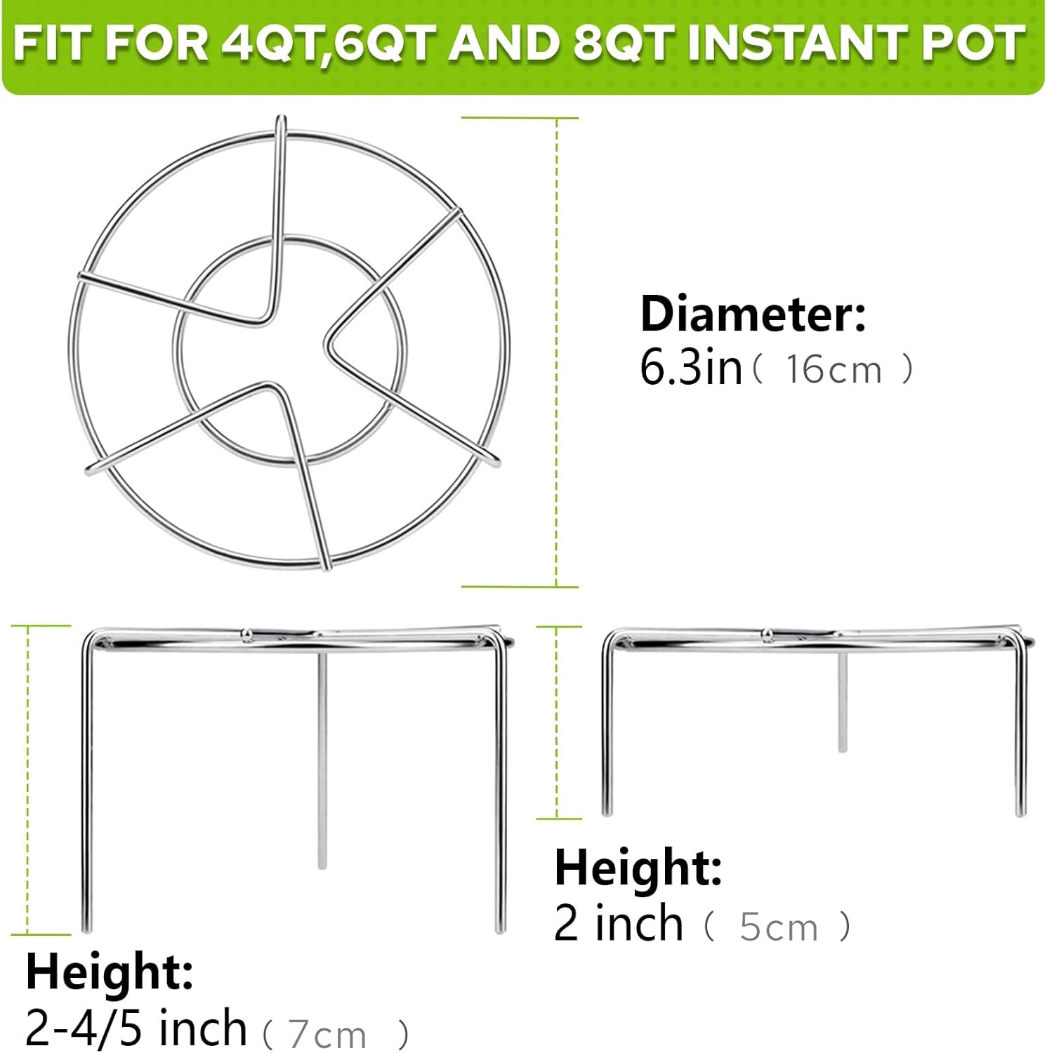 Steam Rack, 3-7/8