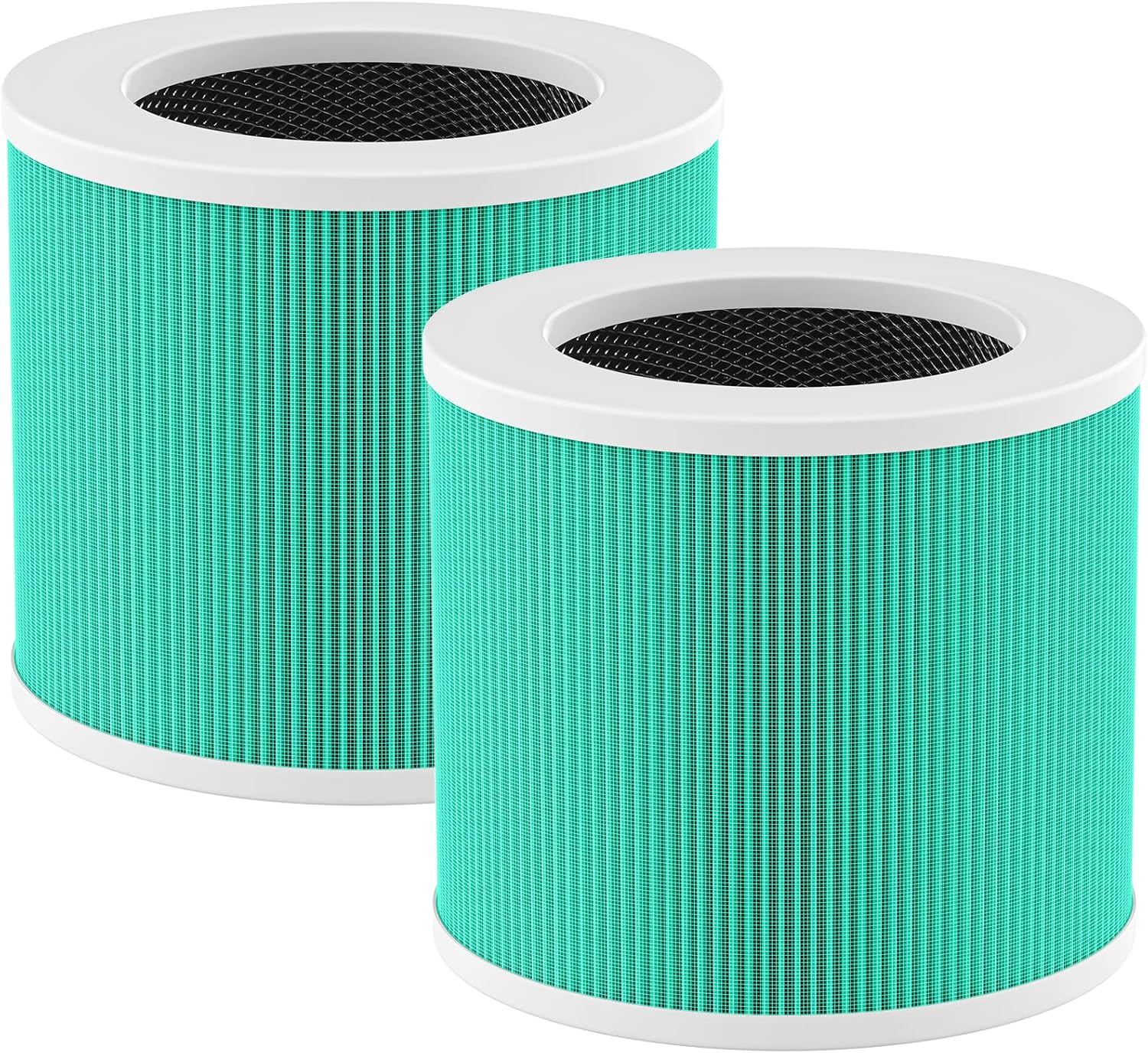 HY1800 Replacement Filter Compatible with CHIVALZ/MORENTO/Loytio/Honeyuan/AYAFATO/IOIOW HY1800 Air Purifier (2 Pack) - Image 1