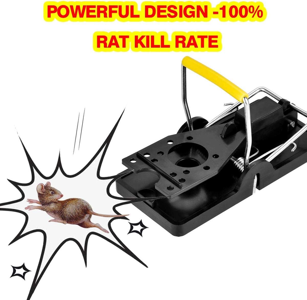 Mouse Traps, Mouse Traps Indoor for Home Quick Effectively, Reusable Mice Trap for House Indoor Outdoor Kill Safe for Family and Pet 12 Packs - Image 4