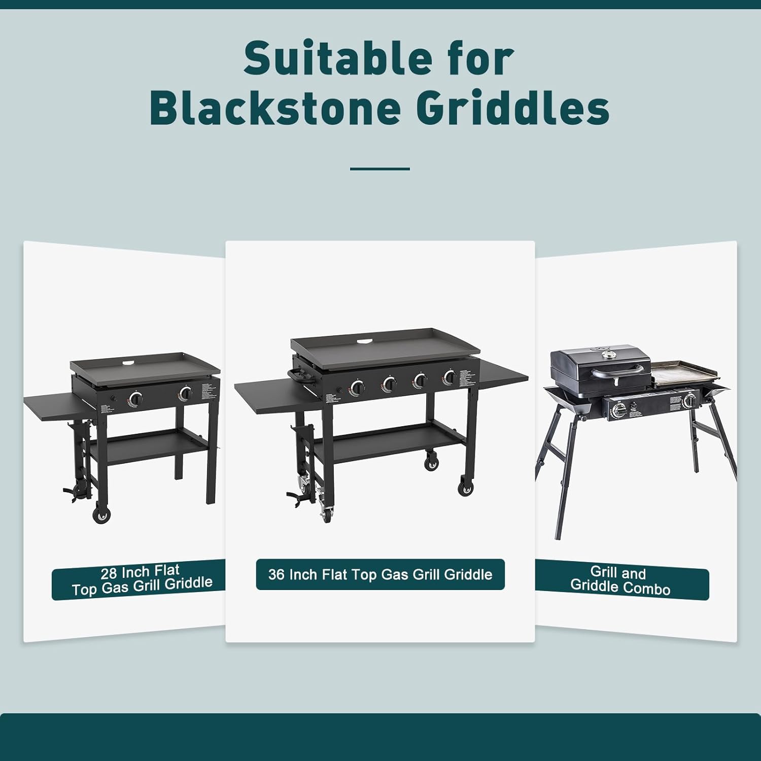 Natural Gas Conversion Kit, Propane to NG Orifices Nozzle, for Blackstone 28'' & 36'' Griddles, Rangetop Combo, Tailgater, DIY Burner Replacement Parts - Image 4