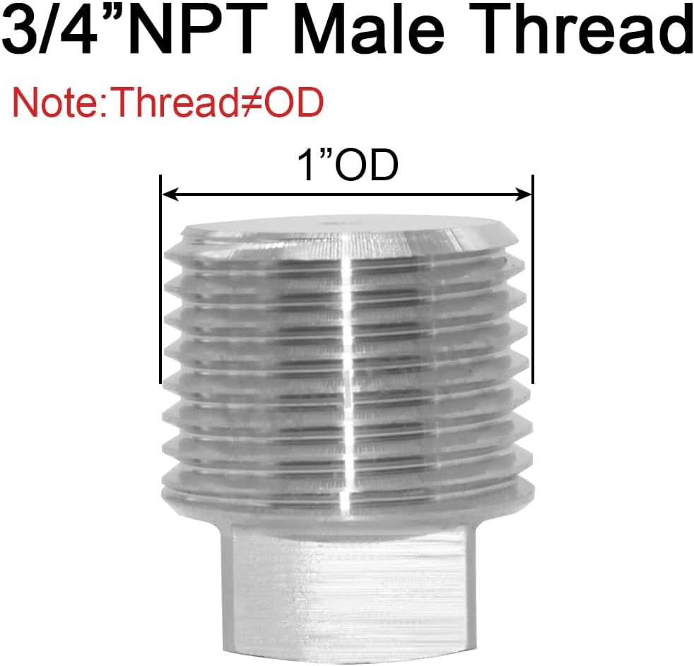 NPT Stainless Steel Boat Plugs - Image 2