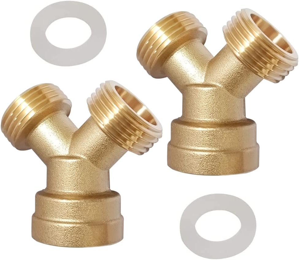 2PCS Brass 3/4