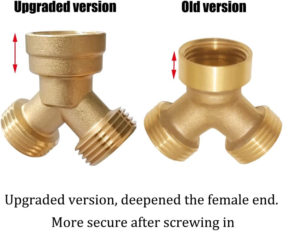 2PCS Brass 3/4