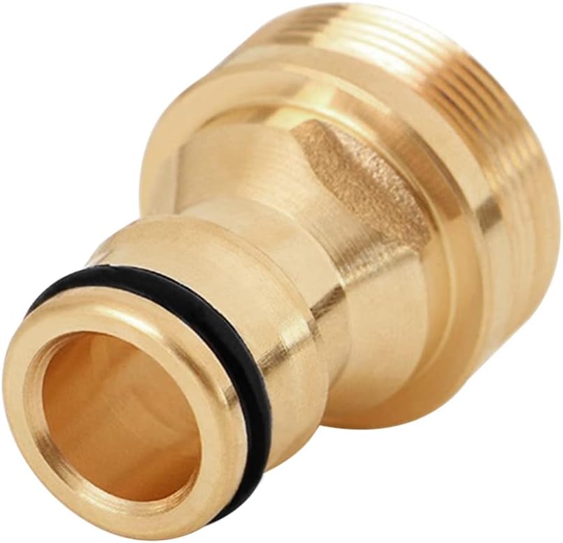 2Set Faucet Quick Connect to Garden Hose 22mm Female x 24mm Male Thread to 3/4