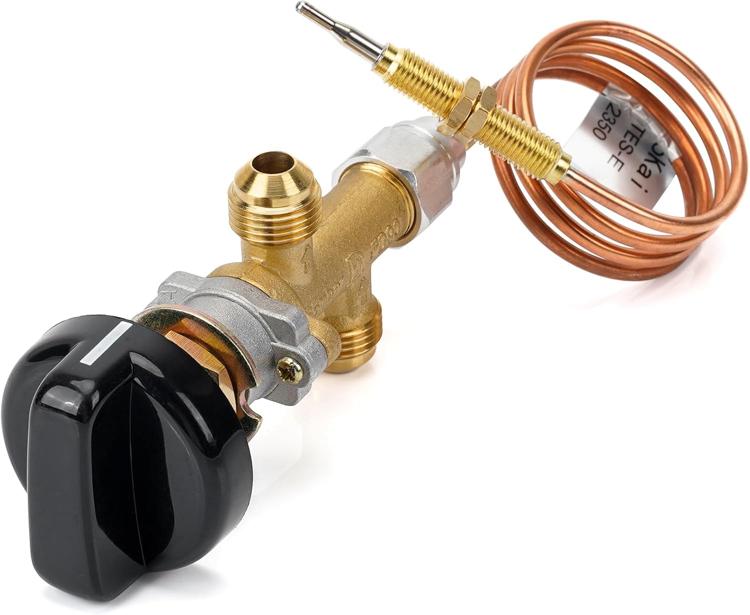 Low Pressure Propane Gas Flame Failure Safety Control Valve Kit Fits for Fireplace, Fire Pit, Heater - Image 1