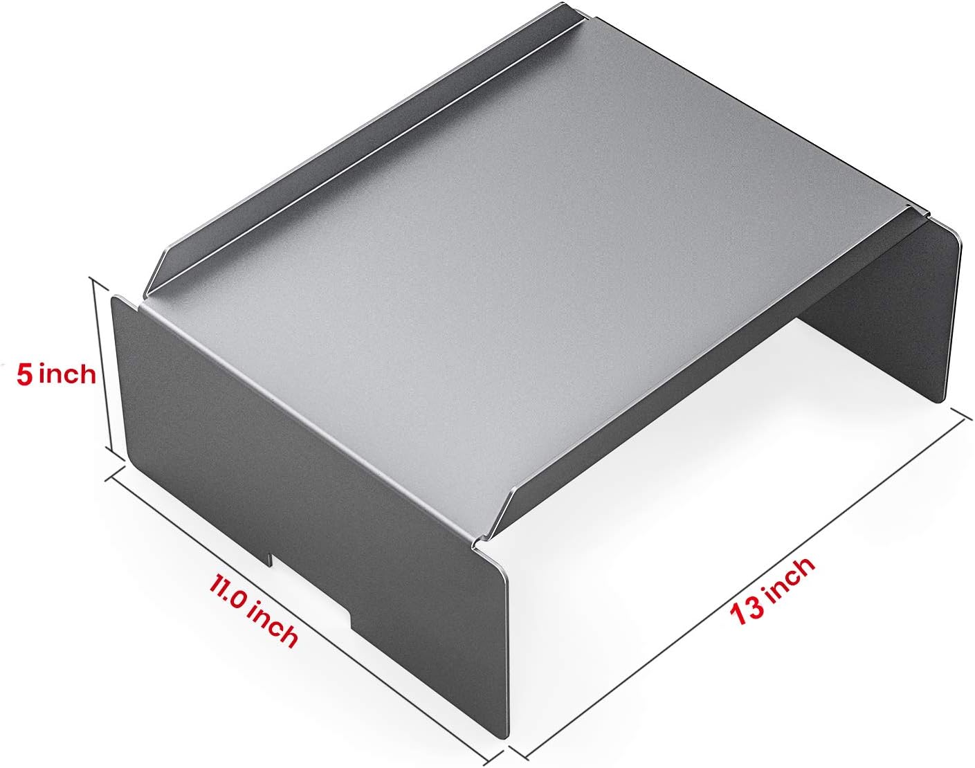 Heavy Duty Steel Heat Baffle Diffuser Replacement Part for Traeger, Camp Chef and Most Other Brand Pellet Grills - Image 3