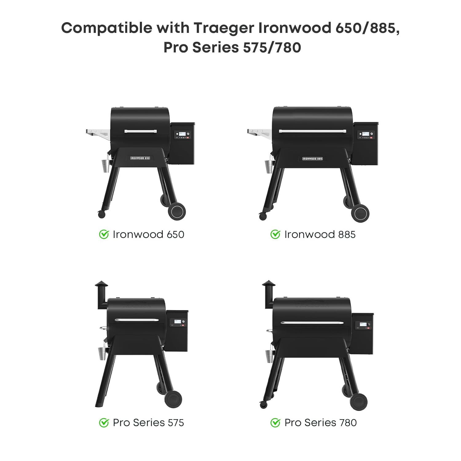 RTD Probe Replacement for Traeger Ironwood 650/885, Pro Series 575/780, Upgraded Thermocouple Probe Kit for #KIT0422 - Image 3