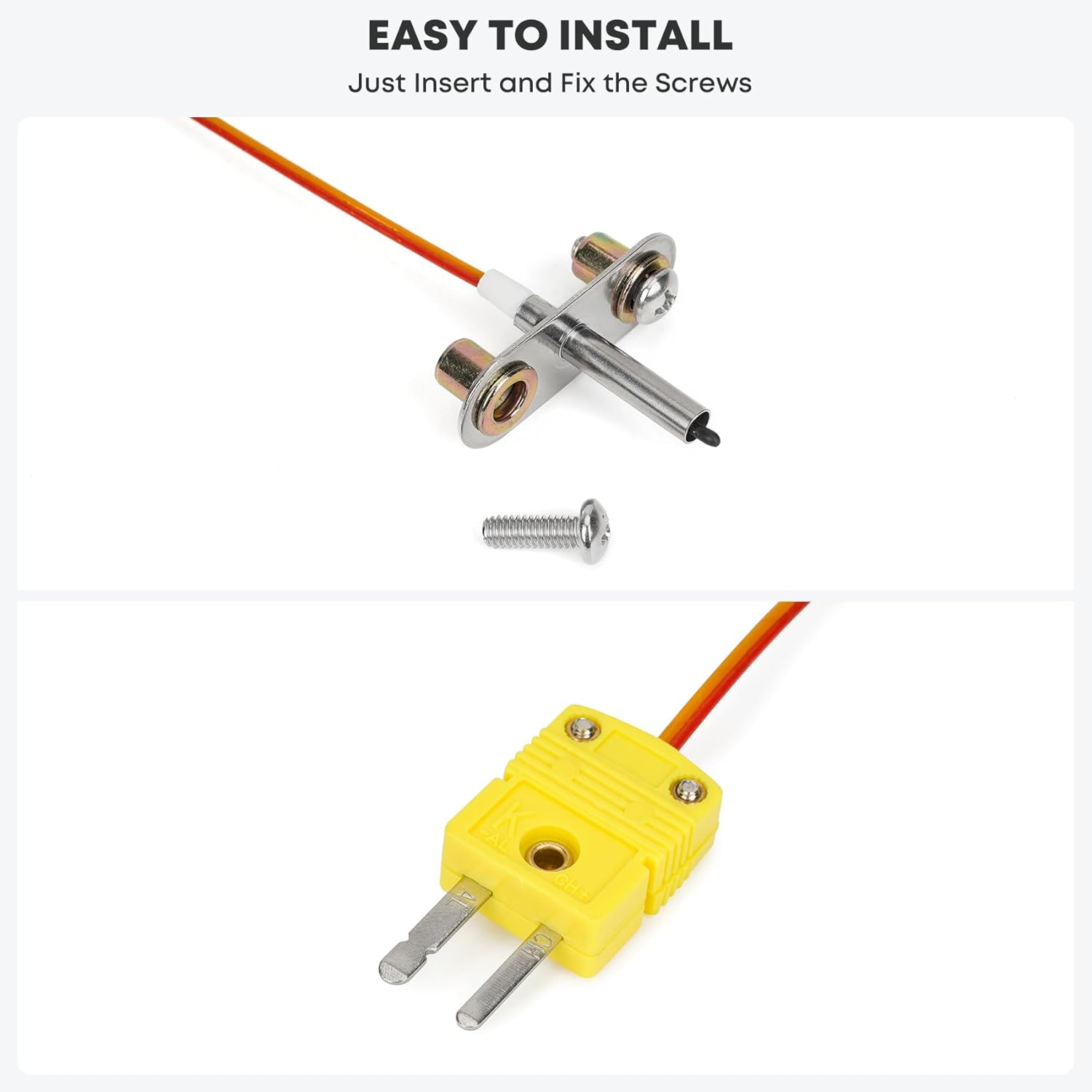RTD Probe Replacement for Traeger Ironwood 650/885, Pro Series 575/780, Upgraded Thermocouple Probe Kit for #KIT0422 - Image 6