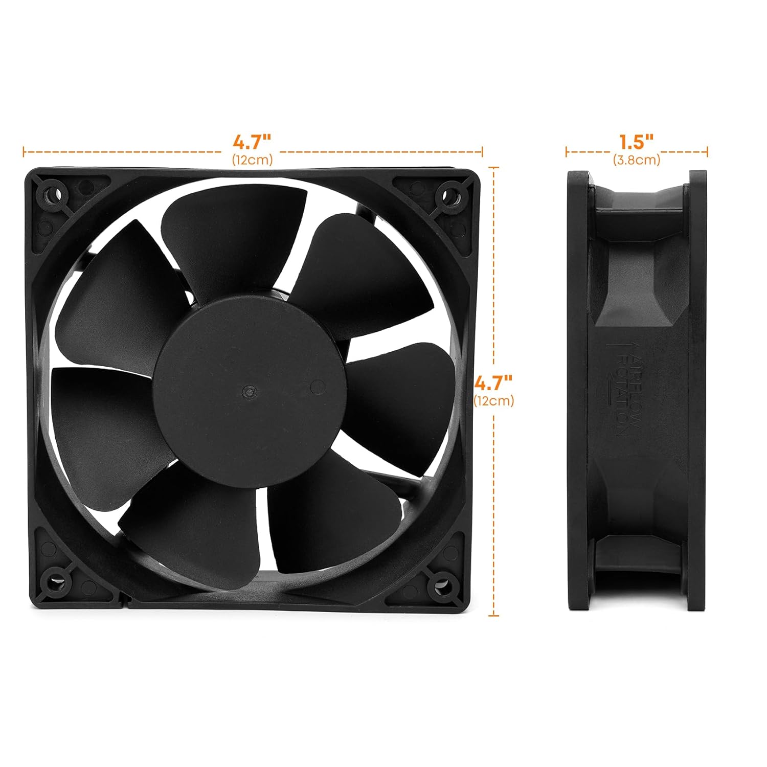 Fan Kit Compatible with Masterbuilt Gravity Series 560/800/1050 Digital Charcoal Grill & Smoker, Replacement Part for 9904190040 - Image 2