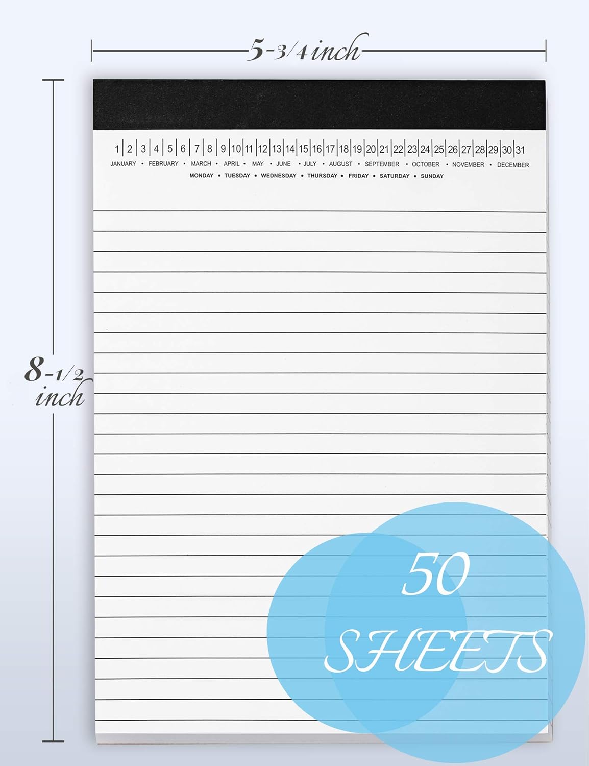 Small Legal Pads 5-3/4